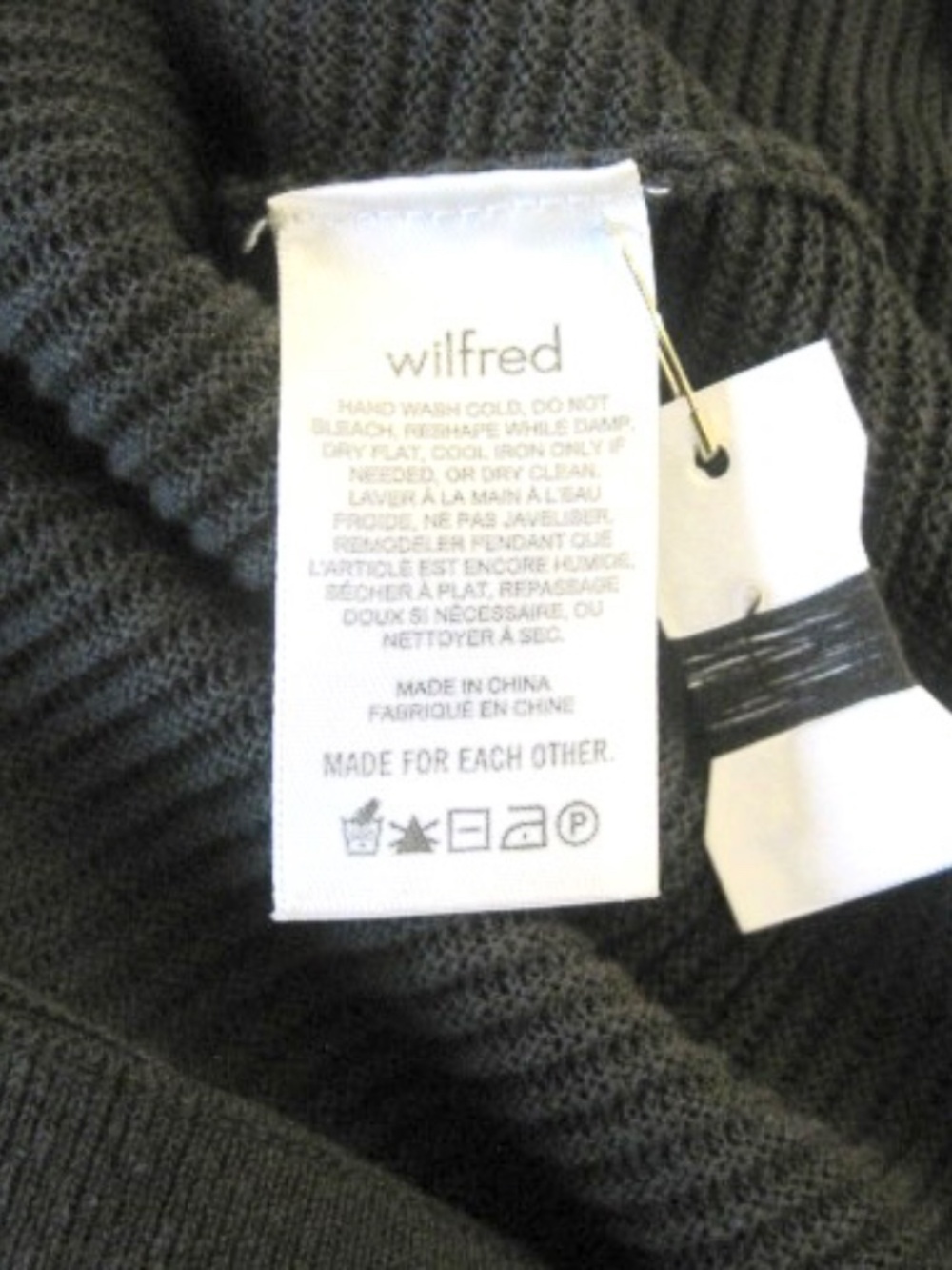 Wilfred Ribbed Knit Cropped Cardigan - Picture 9 of 10